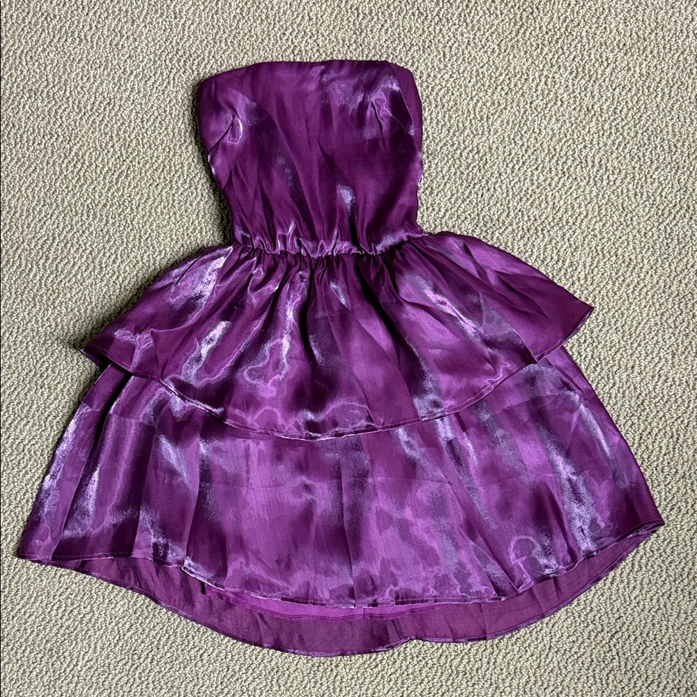Lucy in the Sky Vibrant Purple Dress